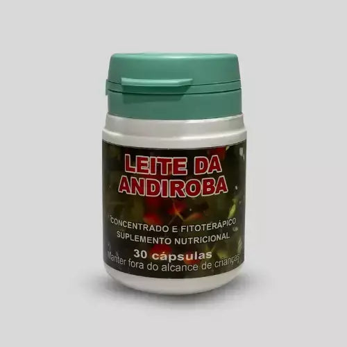 Leite Da Andiroba - 500mg - 30 Cápsulas